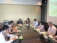 Members of the University of Chinese Academy of Sciences visit CUHK